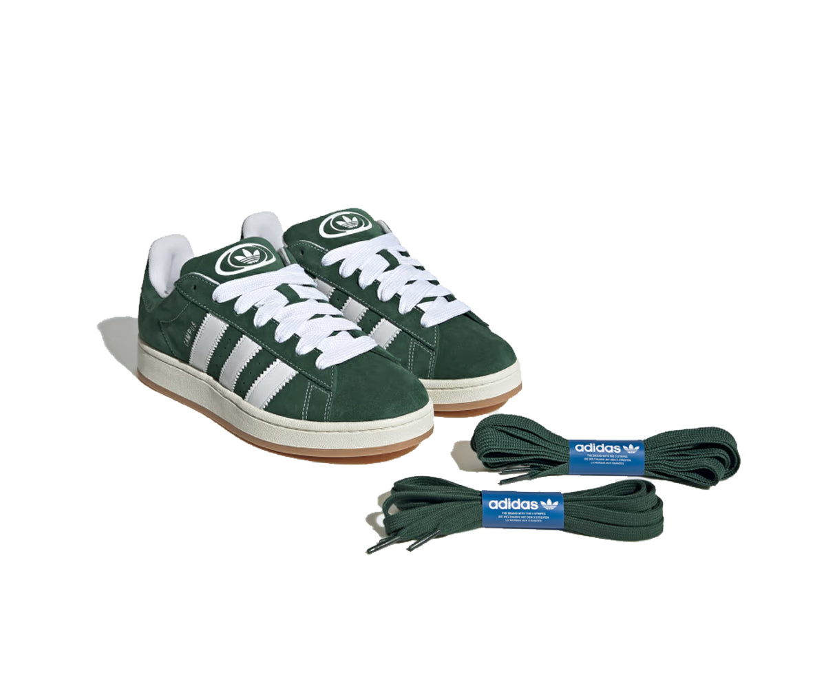 ADIDAS Campus 00s Dark Green Cloud White Off White