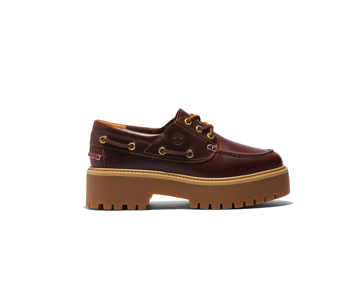 TIMBERLAND® Stone Street Boat Shoe - Rootbeer – Little America Women
