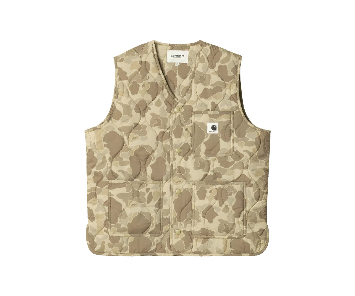 【関税&送料込】Carhartt Wip W Skyler Vest Camo Duck Desert Carhartt WIP® W' Skyler Vest - Camo Duck/ Desert – Little